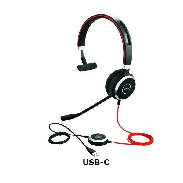 Jabra Evolve 40 UC Mono - USB-C 