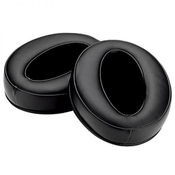 Paar vervangings oorkussens van zwart kunstleer voor Adapt 360 headsets