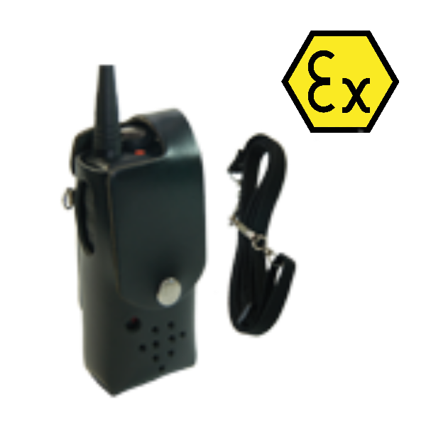 Entel leren hoes voor HTXX3 ATEX (2)