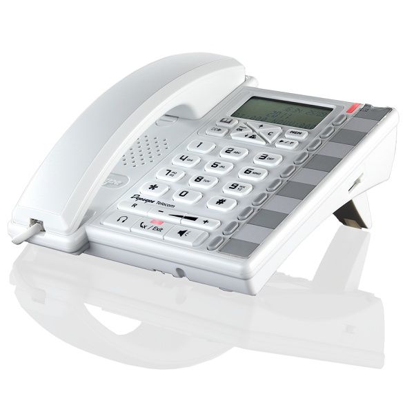 Depaepe Premium 300 Analoge Telefoon (Wit) 2