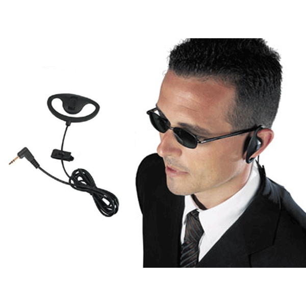 D-vormige Oortjes voor 1-pin Motorola Walkie Talkies