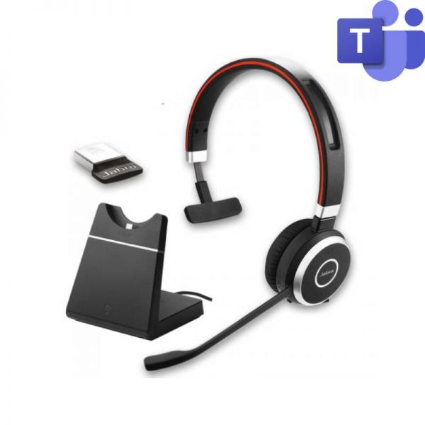 Jabra Evolve 65 MS Mono SE + oplaadstation