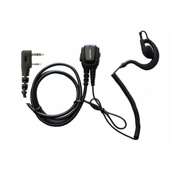Kenwood 2 pin Microfoon en Headset