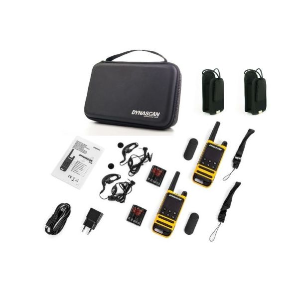 Pack Dynascan P19 + 2 hoesjes met clip