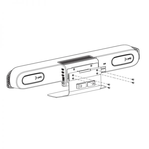 Voetsteun voor Poly Studio X50