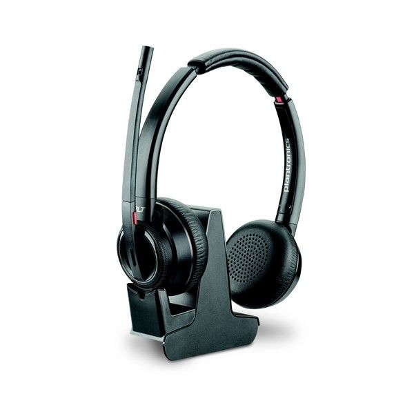 Plantronics Savi 8220 Office Duo-headsetpakket voor Alcatel