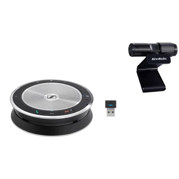 Pack EPOS SP 30 Plus + Webcam AverMedia