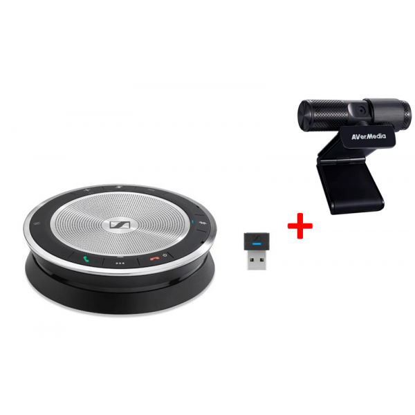 Pack EPOS SP 30 Plus + Webcam AverMedia