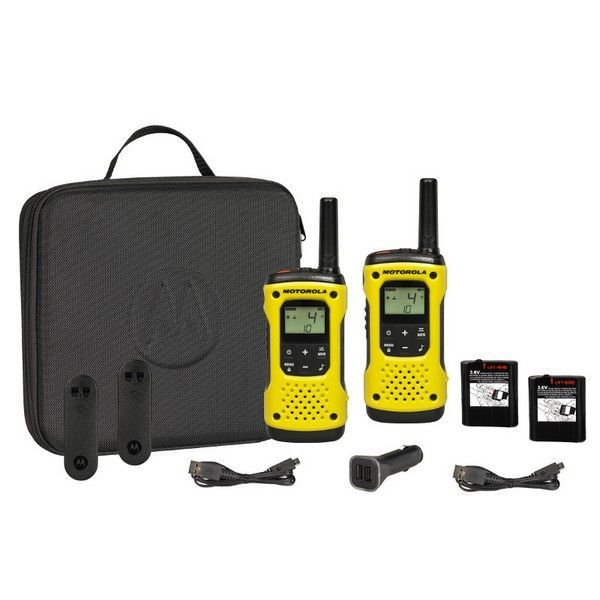 motorola t92 case met accessoires