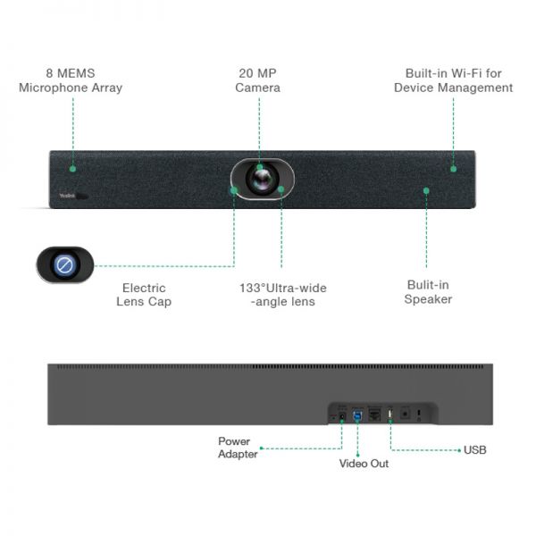 Yealink UVC40 all in one USB video bar