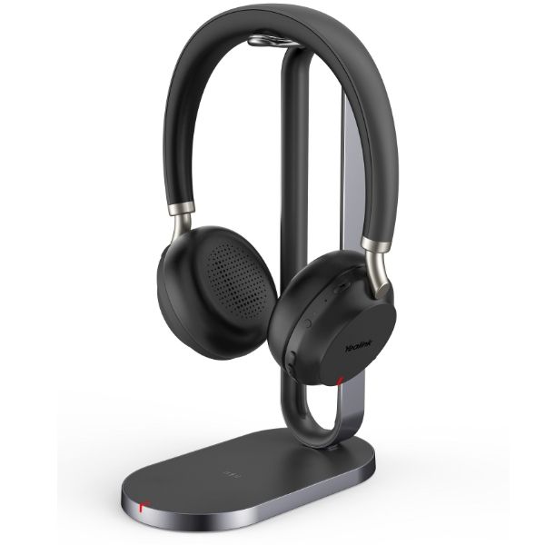 Yealink BH72 UC USB-A met oplaadstandaard - Zwart