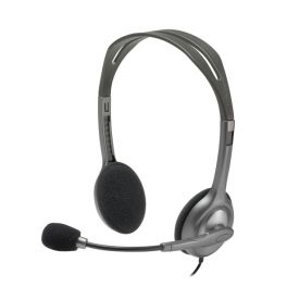 Logitech H111 Stereofonico Padiglione auricolare Grigio