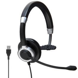 Mono USB Headset with Noise Cancellation