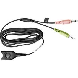 EPOS QD naar dubbele 3.5 mm jack kabel