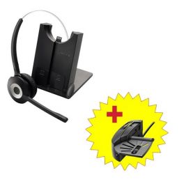 Jabra PRO 925 Draadloze Headset + Jabra GN1000 Hoornlifter