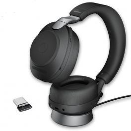 Jabra Evolve2 85 MS Stereo USB-C met oplaadstand - Zwart