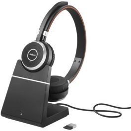 Jabra Evolve 65 UC Stereo met Oplaadstandaard