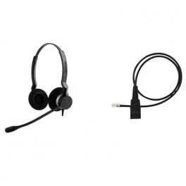 Jabra BIZ 2300 QD Duo + Quick Disconnect kabel