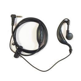 Oorhaak headset met contour voor Midland 2-pins