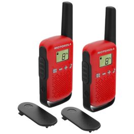 Motorola t42 walkie talkie met riemclips