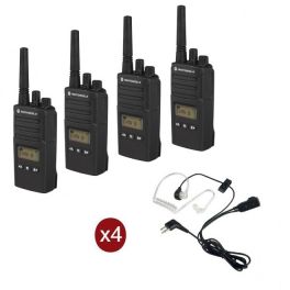 Motorola XT460 4-pack + 4 Bodygurad kits