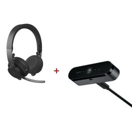 Pack: Logitech Zone Wireless UC + Logitech BRIO STREAM