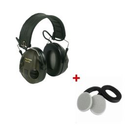 3M Peltor SportTac vert + Kit d'hygiène HY21