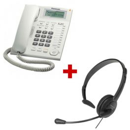 Panasonic KX-TS880 blanco + Panasonic RP-TCA400