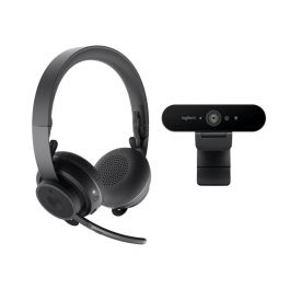 Pack Logitech Brio + Logitech Zone Wireless