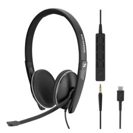 Sennheiser SC165 - USB-C en 3.5mm Jack Hoofdtelefoon