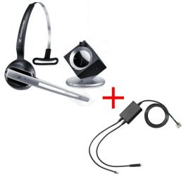 Sennheiser DW 10 PHONE headset + EHS-kabel Polycom 