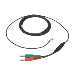 Sennheiser RJ kabel naar dubbele audio jack PC 3.5mm