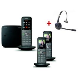 Gigaset CL660 TRIO + Casque Duo sans fil