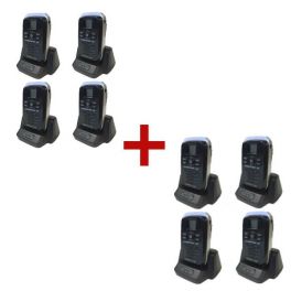 8er Set Dynascan 1D (schwarz)
