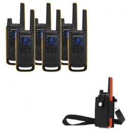 Motorola Talkabout T82 Extreme 6-Pack + 6x Beschermhoes