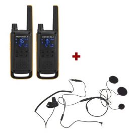 Motorola Talkabout T82 Extreme + 2x Gesloten Headset