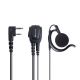 Midland BA21: Kenwood 2-pins oortje met microfoon