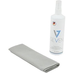 V7 - Reinigingsset met spray voor schermen en suède