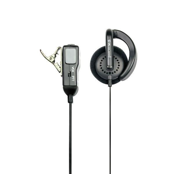 Headset 2-pins Midland met dasspeld microfoon