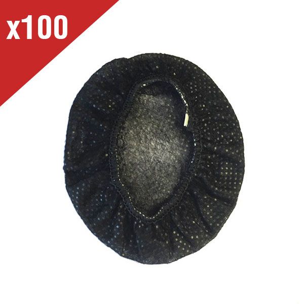 100 Katoenen Headset Covers (Zwart)