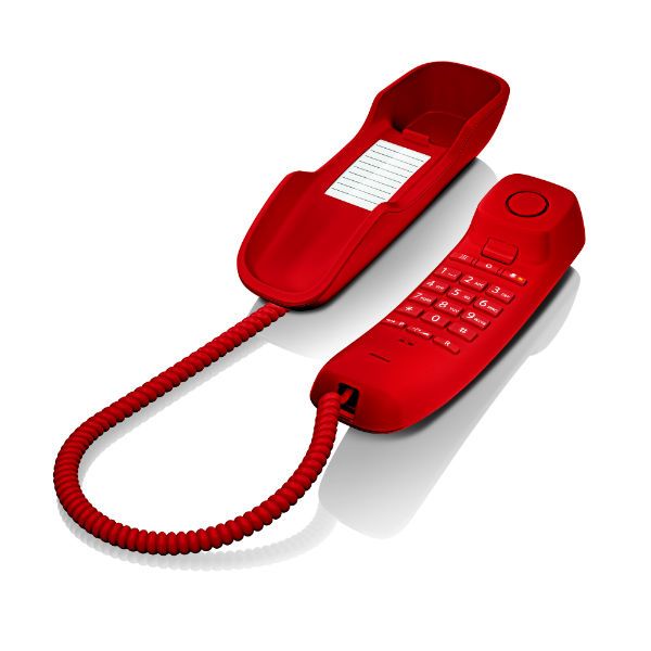 Gigaset DA210 Draadgebonden Telefoon (Rood)