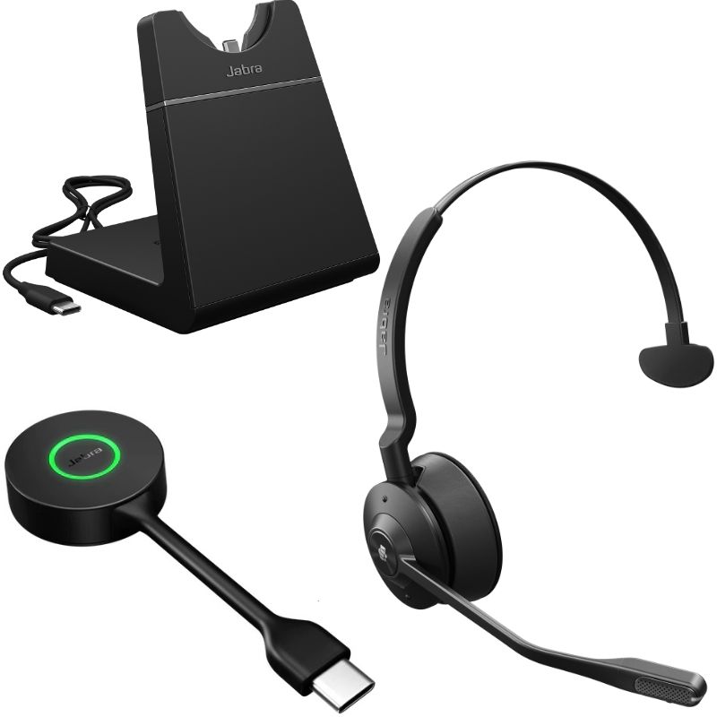 Jabra Engage 55 Mono MS USB-C met oplaadstation