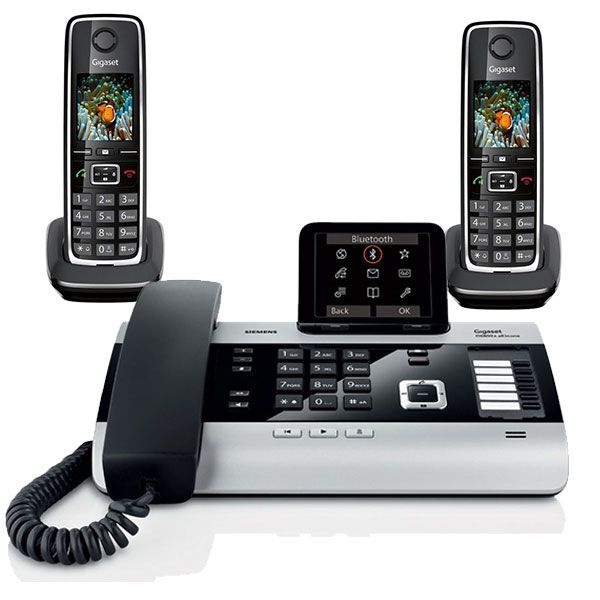 Gigaset DX800A + 2 Gigaset C530HX Extra Handsets