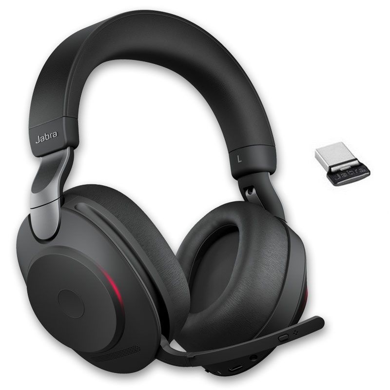 Jabra Evolve2 85 UC Stereo USB-C - Zwart