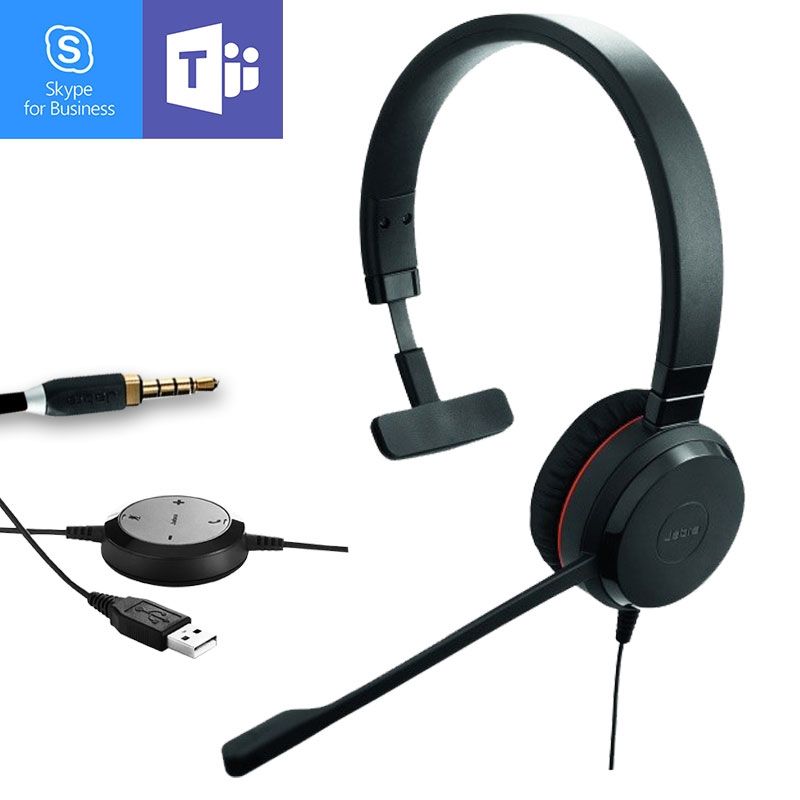 Jabra Evolve 30 II MS Mono Bedrade Headset