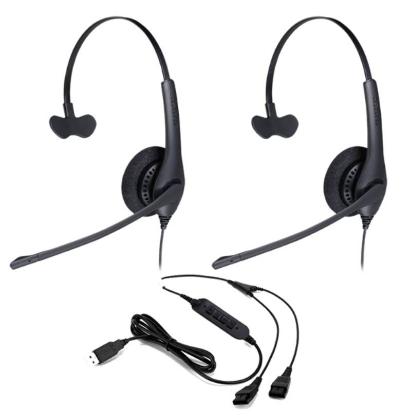 Jabra Biz 1500 mono usb headset trainingspack