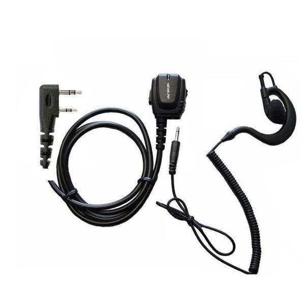 2 Pins microfoon en Headset voor Kenwood