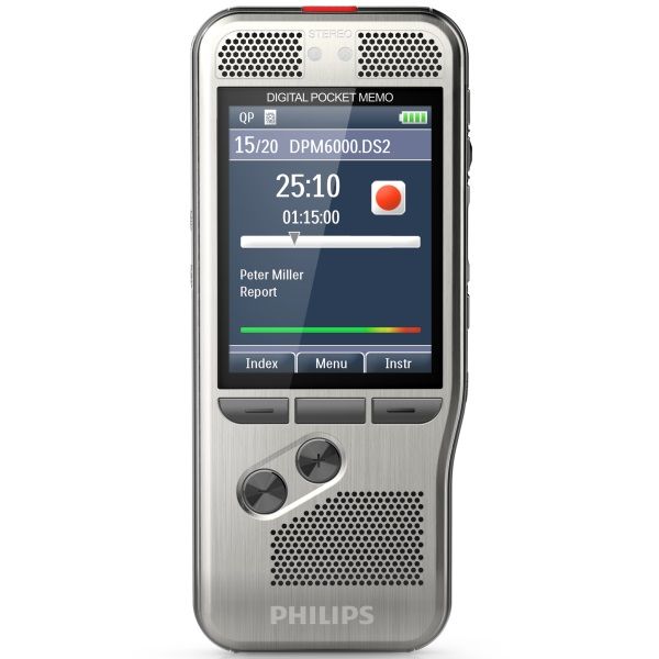 Philips DPM6000 Pocket Memo Digitale Spraakrecorder