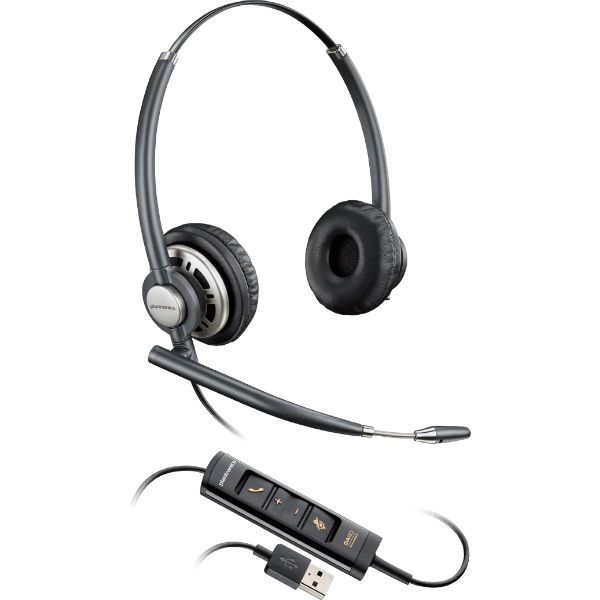 Plantronics EncorePro HW725 USB Duo PC Headset