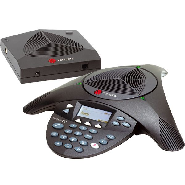 Polycom Soundstation 2W Uitbreidbare Draadloze Vergadertelefoon